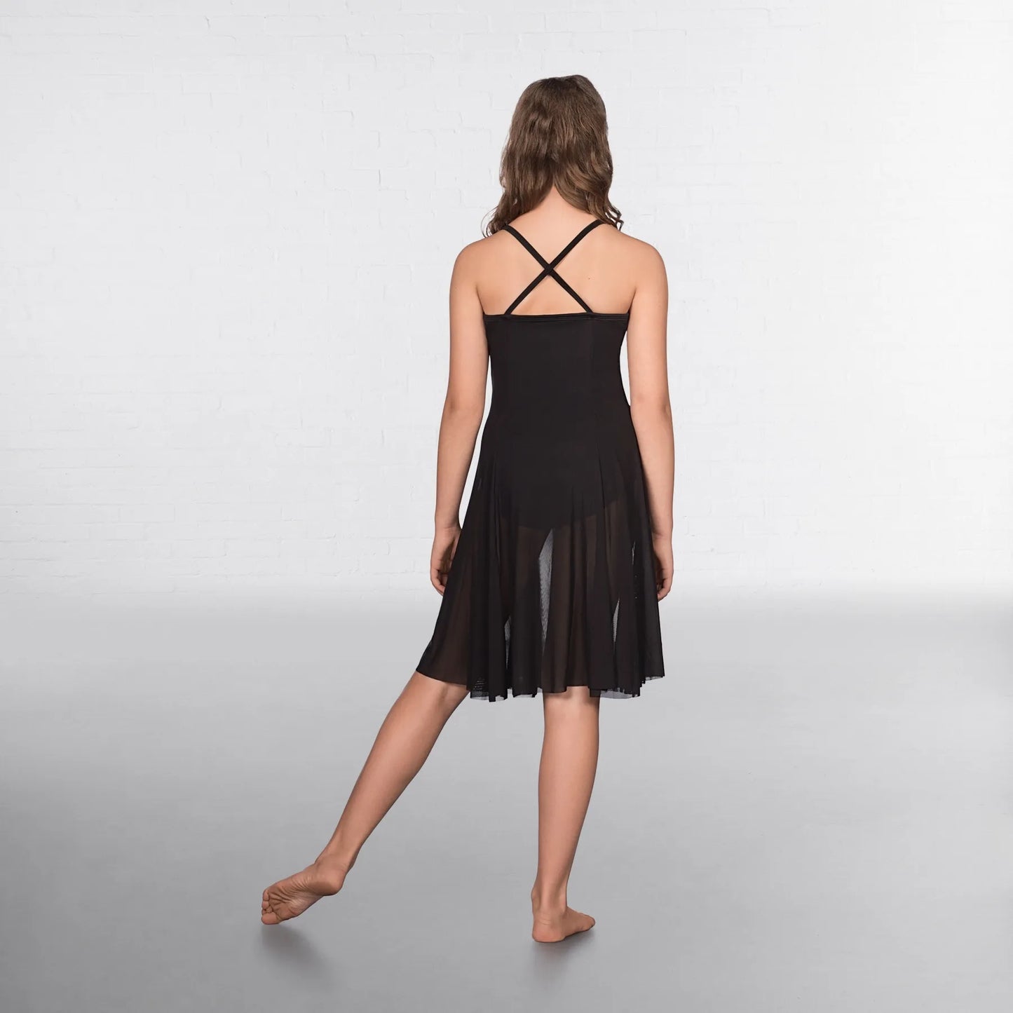 Body con vestito sovrapposto